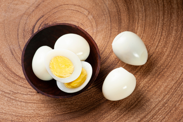 Huevos de codorniz cocidos