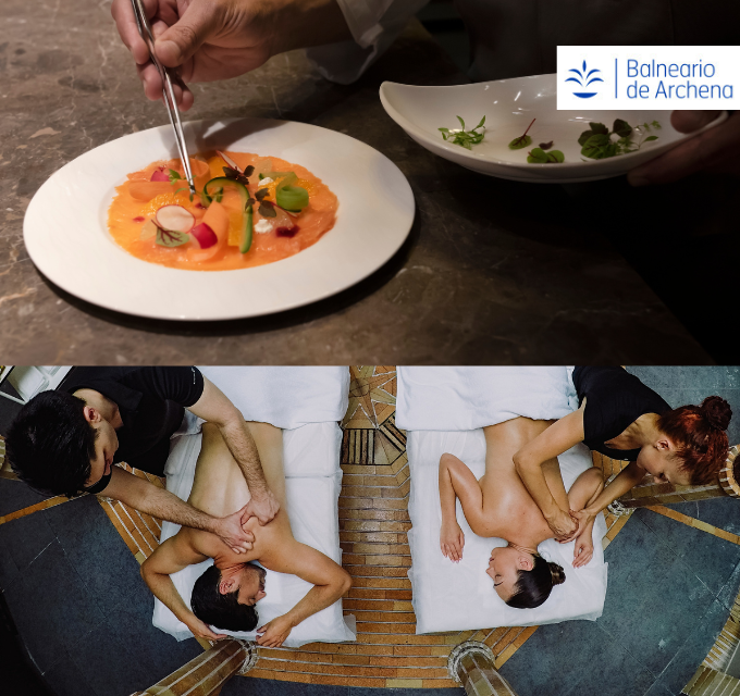 Te invitamos a vivir una experiencia gastronómica y de bienestar para 2 en Balnea