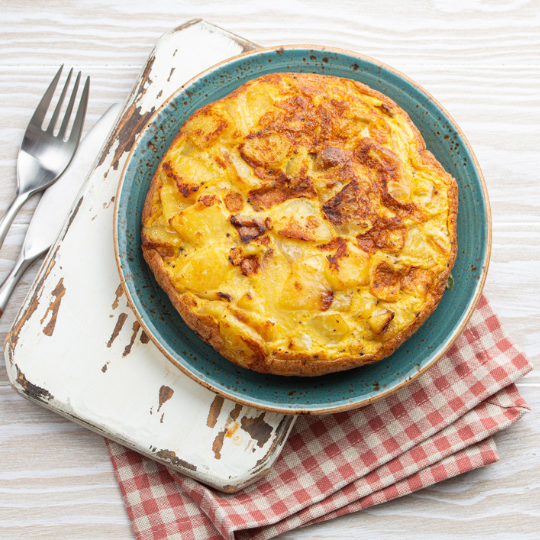 Tortilla de pan duro