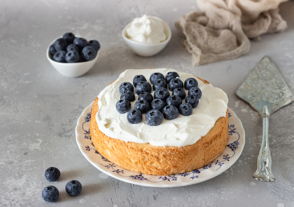 Tarta de arándanos