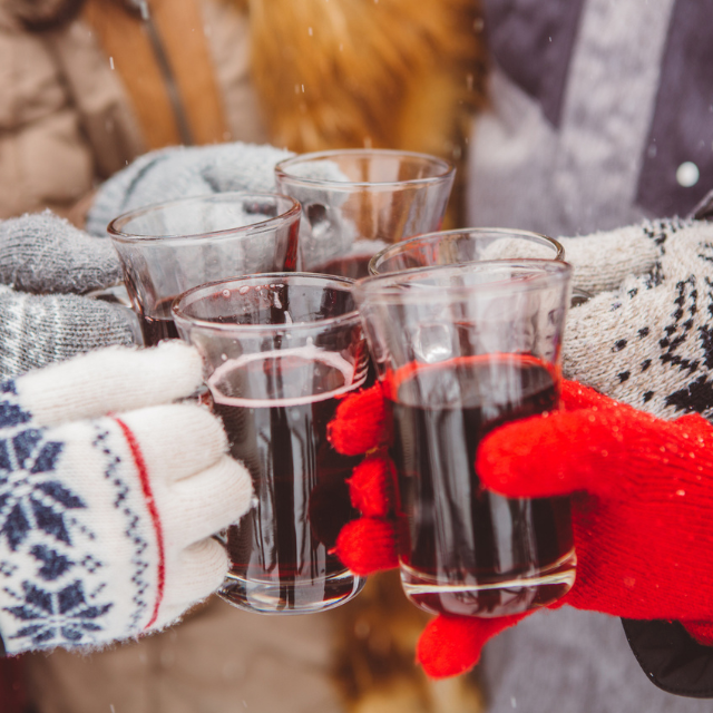 Vin chaud o vino caliente