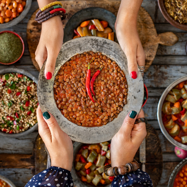 Dieta vegana y vegetariana