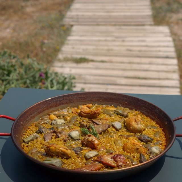 Chiringuitos en la costa valenciana