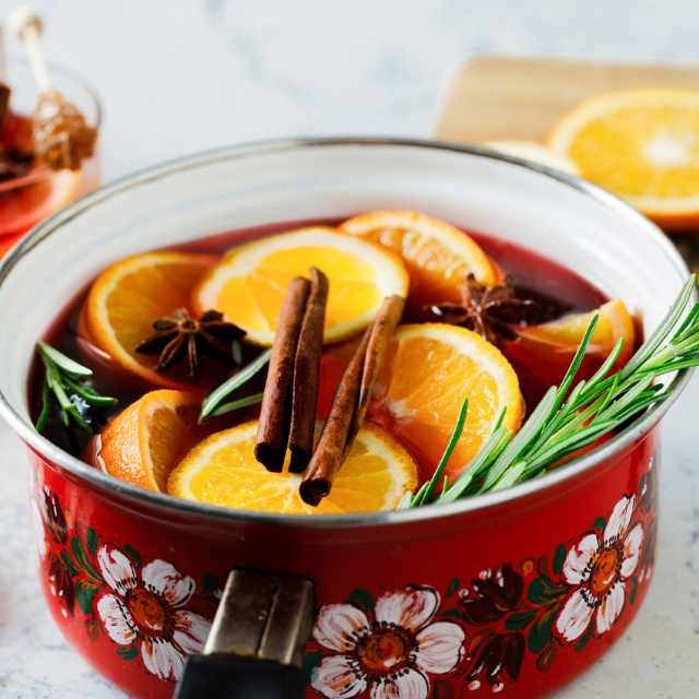 Vin chaud o vino caliente