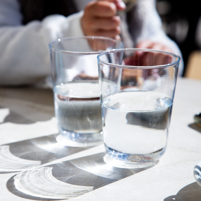 Water pairing o maridaje de aguas