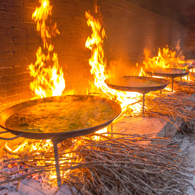 Arroz al sarmiento en Murcia