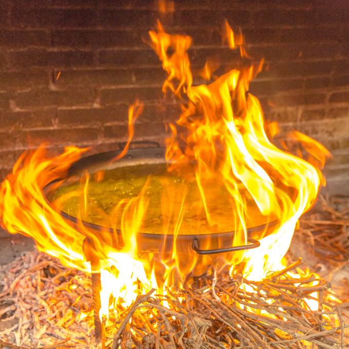 Arroz al sarmiento en Murcia