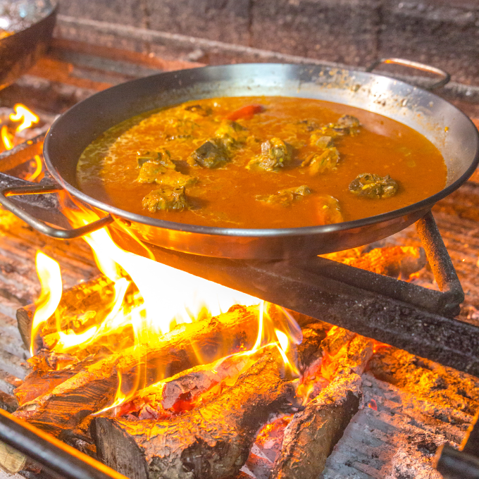 Arroz al sarmiento en Murcia
