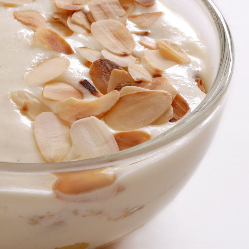 Alternativa de almendra: crema de almendra casera 