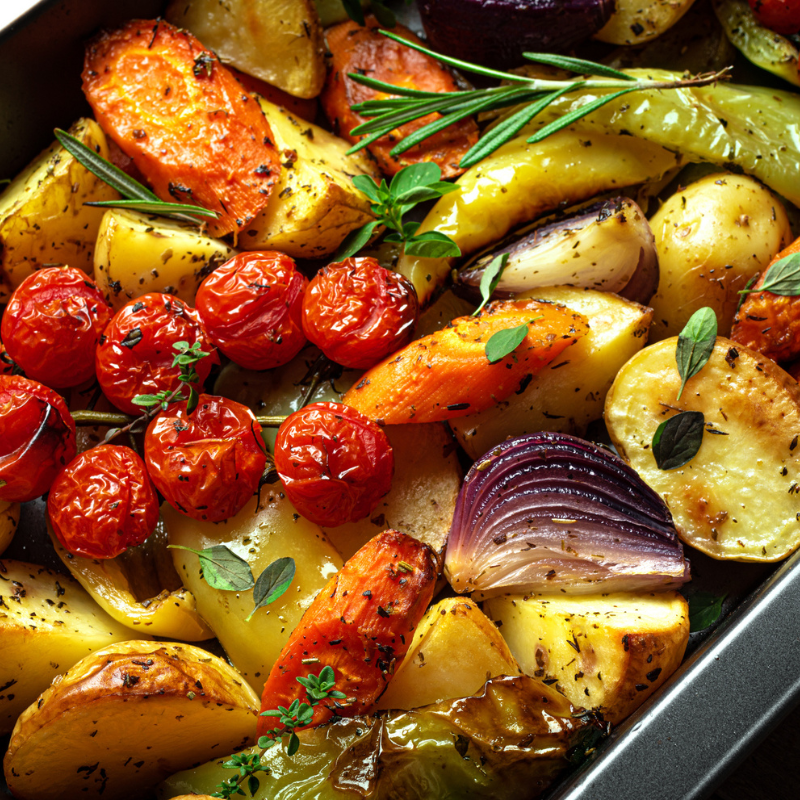 Verduras al horno: crujientes y doradas sin fallos