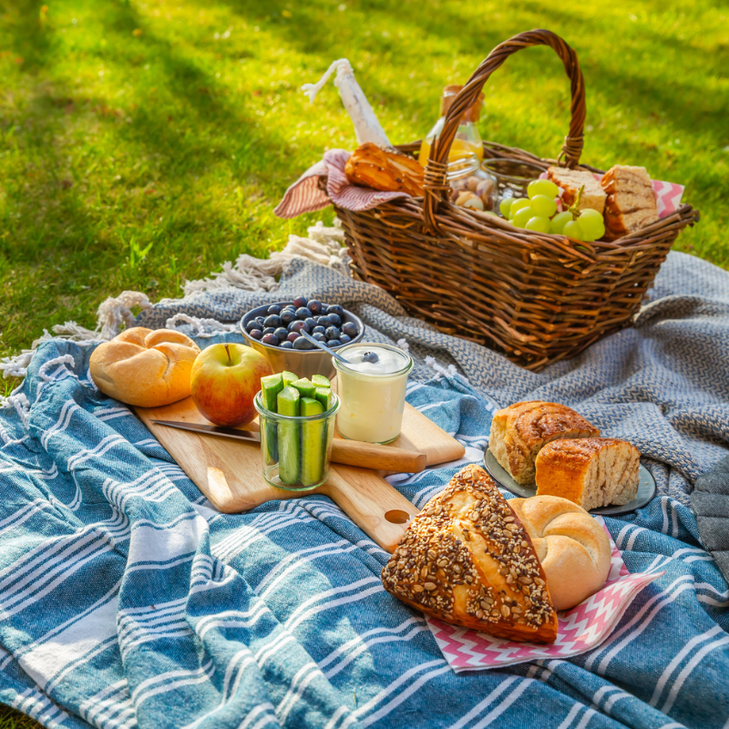 Picnics saludables: ideas para playa, piscina y montaña