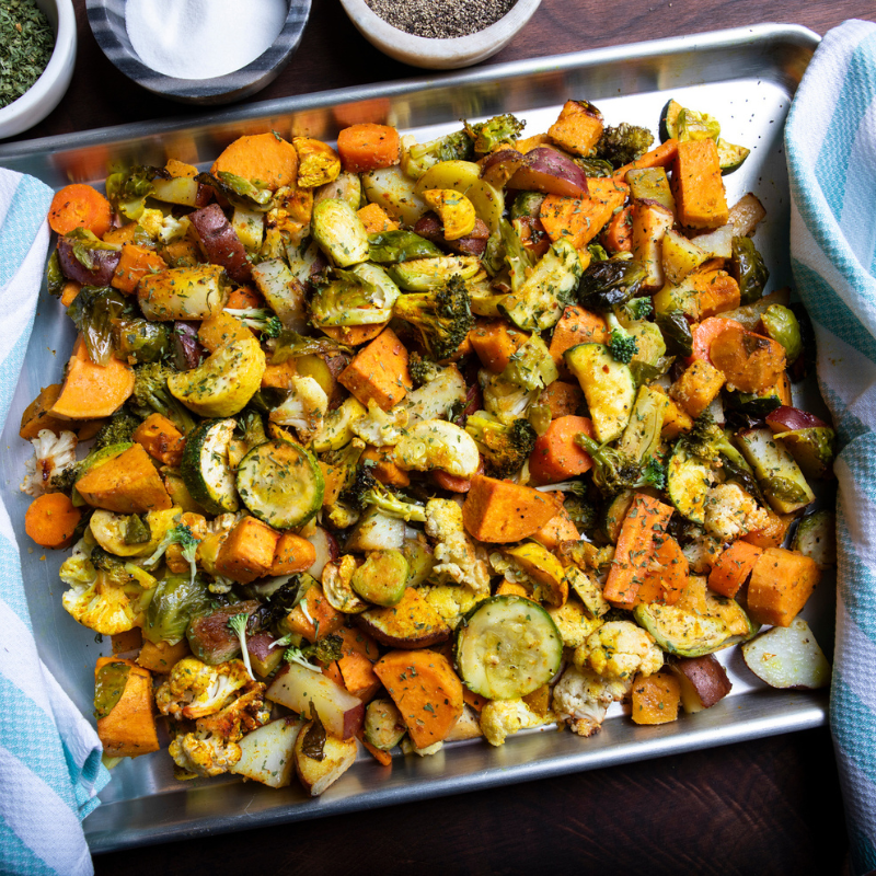 Verduras al horno: crujientes y doradas sin fallos