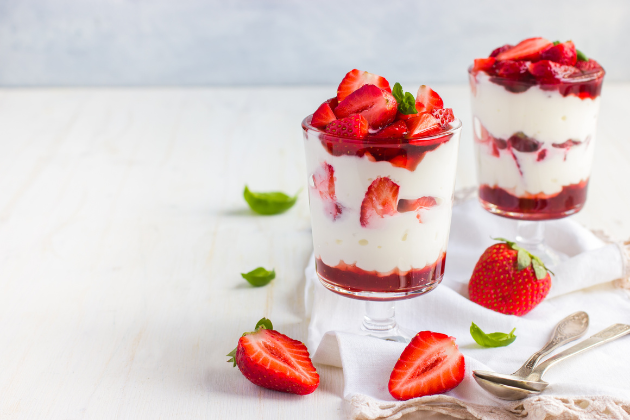 Fresas con mascarpone