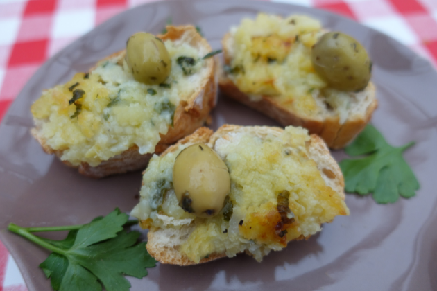 Brandada con aceitunas