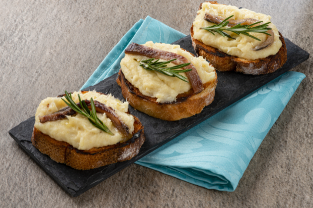 Brandada con anchoas