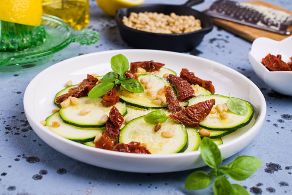 Carpaccio de calabacín