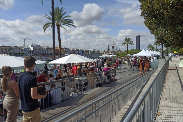 Paseo Colón durante el evento