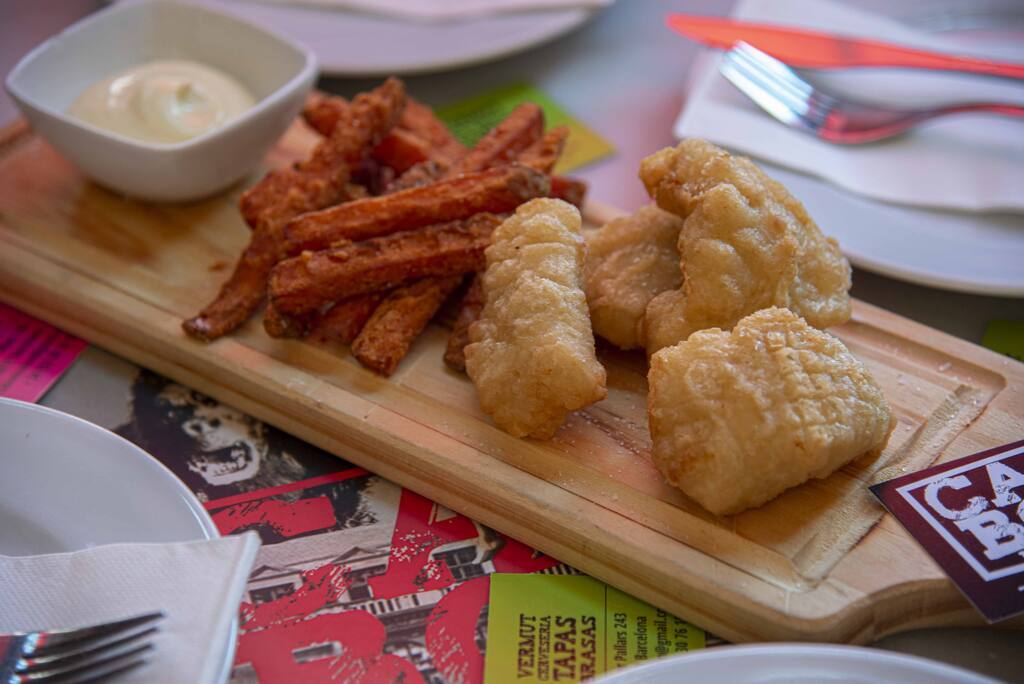 Fish and chips cabo nou