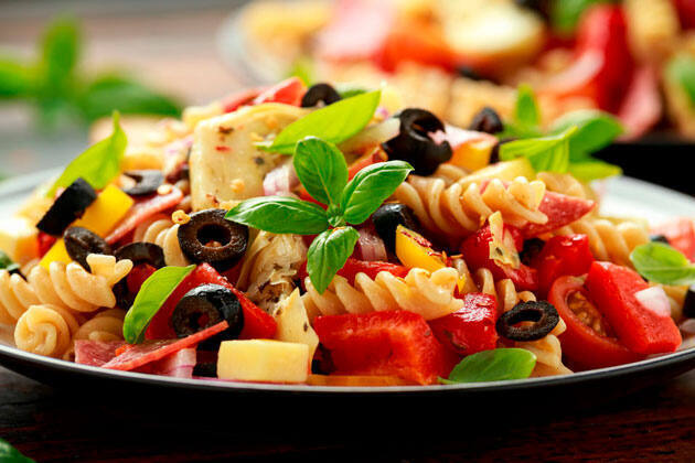 Ensalada de pasta