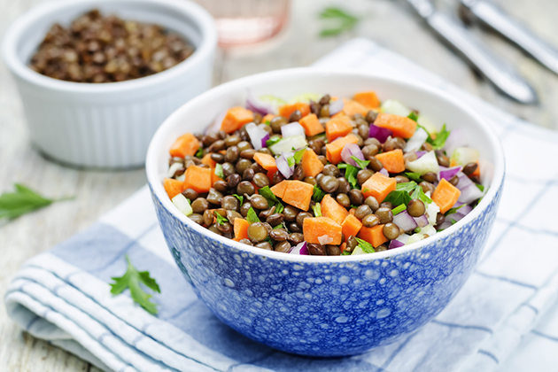 Ensalada de lenetjas