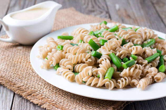 Fusilli con pollo