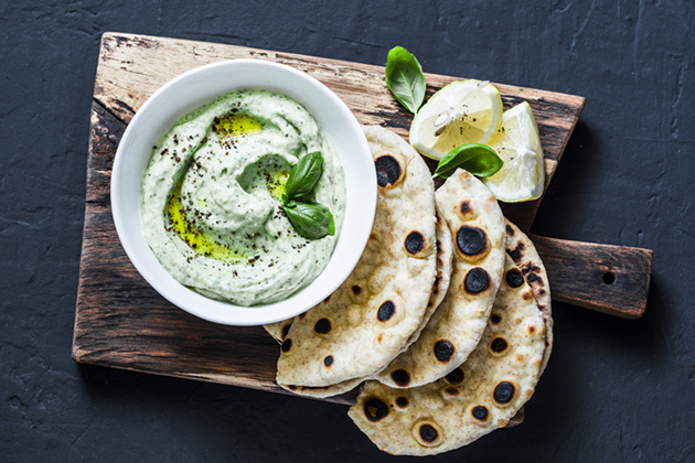 Guacamole con yogur