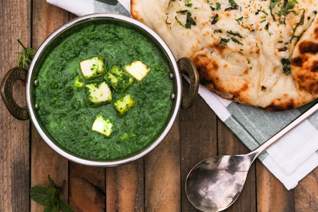 Palak paneer