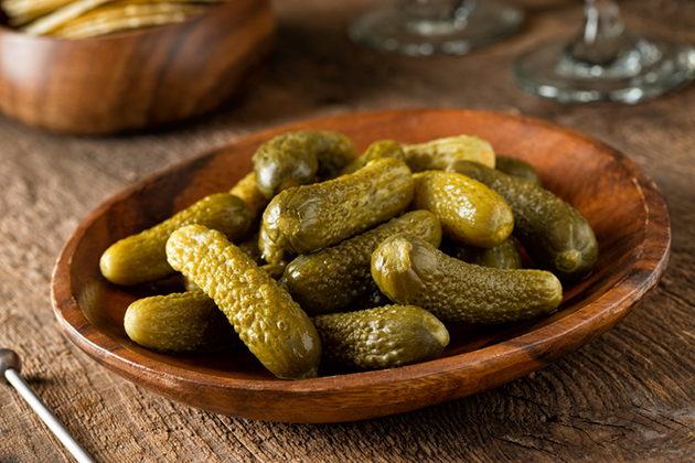 Cogombres agredolços (Gurkentopf)