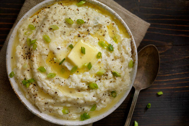 Puré de coliflor