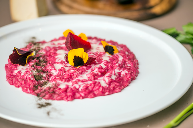 Risotto de remolatxa