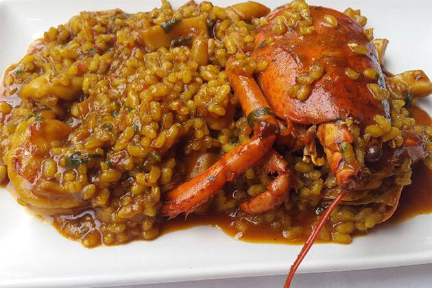 El Amarre arroz con bogavante