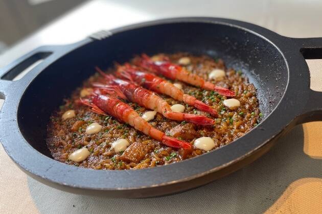 arroz gambas