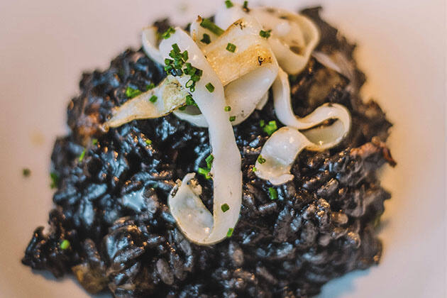 Arroz negro Vela Mar