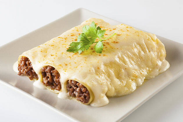 Canelones de la abuela de los hermanos Torres