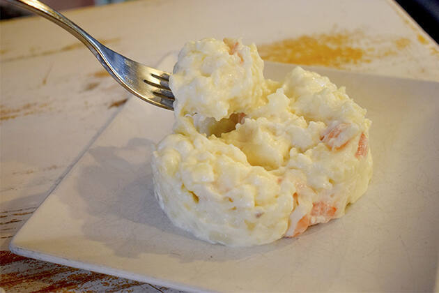 Ensaladilla de gambas