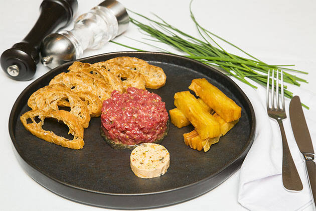 Steak tartar de buey