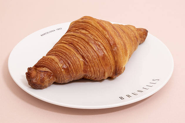 Croissant de la pastelería Brunells