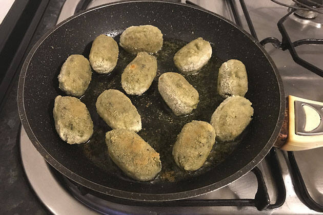 Croquetas de zanahoria y queso