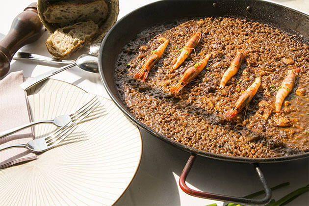 Arroz de gamba roja