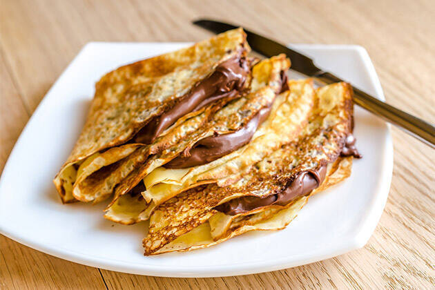 Crêpes de Nutella