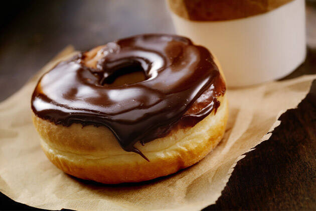 Donuts de chocolate