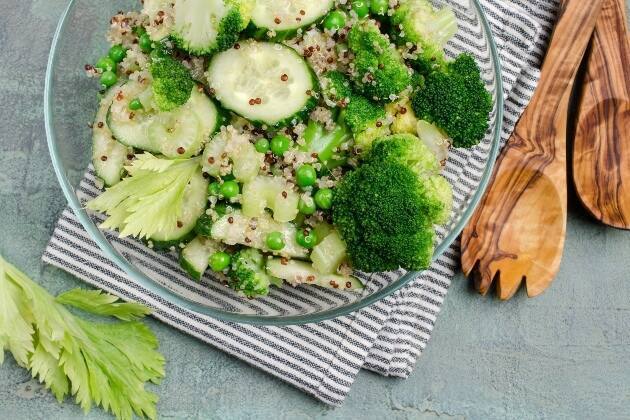 ensalada quinoa apio