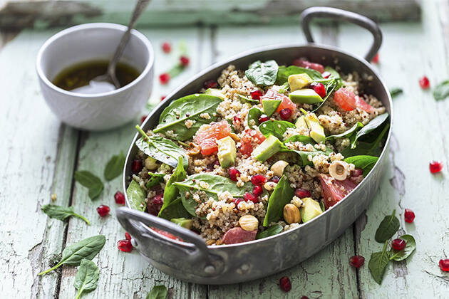 Ensalada de quinoa