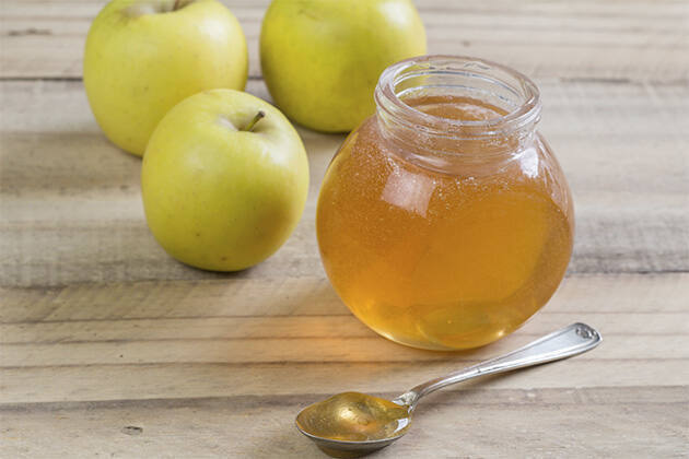 Gelatina de manzana