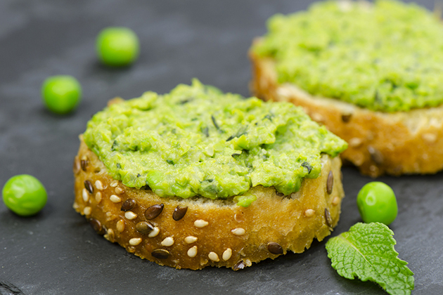 Paté de guisantes