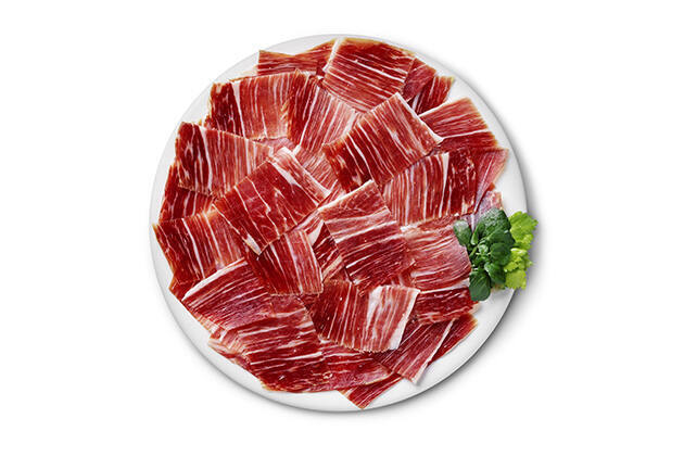 Plato jamón