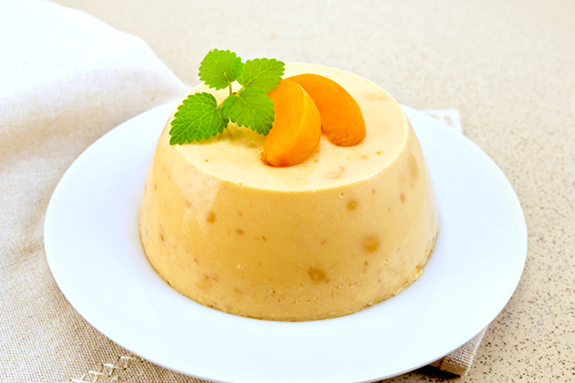 Panna cotta de albaricoque