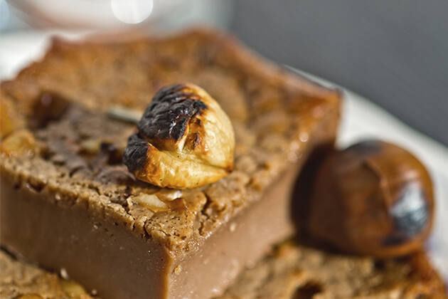 Pastel de castañas 