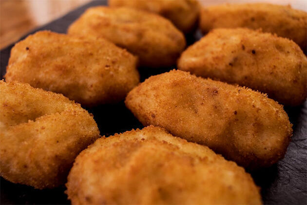 Croquetas de jamón Quinqué