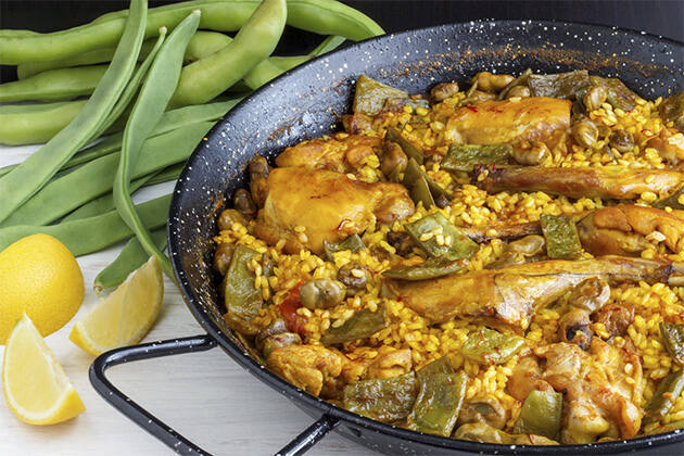 Paella valenciana